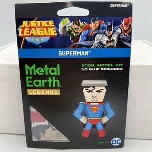 Metal Earth Legends Superman 3D Steel‎ Model Kit~Collectable